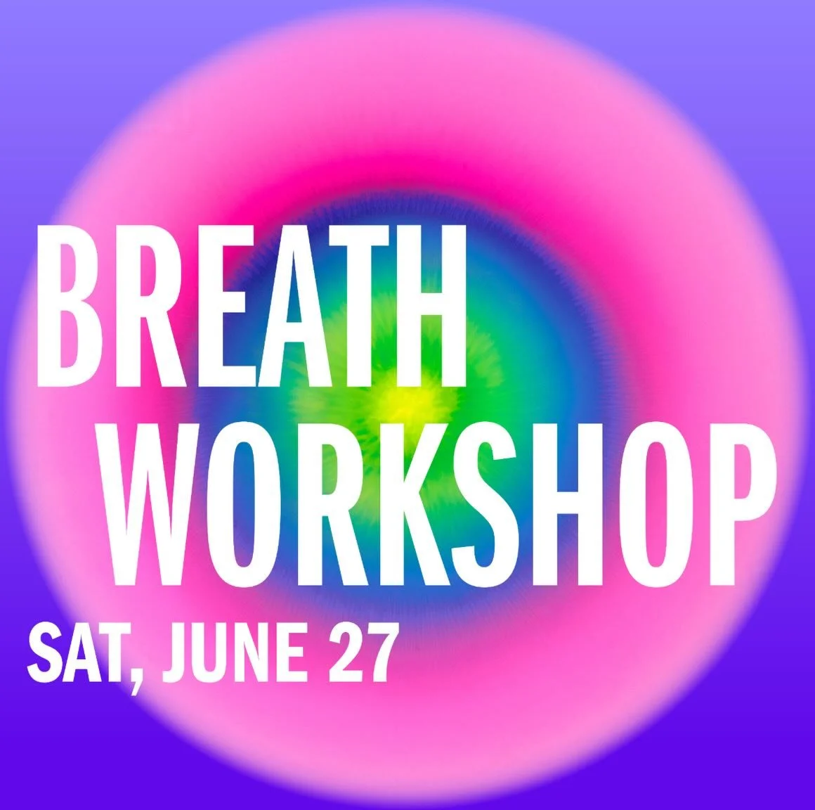 Join Nadia on Saturday, June 27th, 2.00&ndash;4.00pm for a heart-focused conscious breathwork practice designed to open and soften, while quieting the mind - creating space for healing, insight, receiving, and release.

Through breathwork, journaling