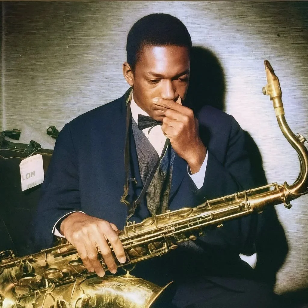 Happy Birthday John Coltrane ❤️

John Coltrane and Pharoah Sanders reciting mantra.

📸: John Coltrane, 1963.