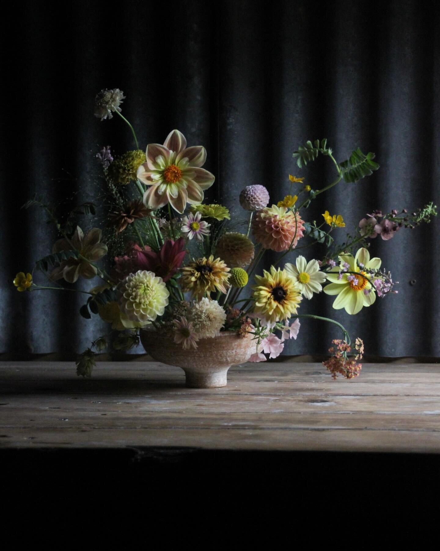 One from last October. Spot the buttercups!

#britishblooms #flowersinabowl #flowerarrangement #flowerphotography #flowersfromthefarm #octoberflowers #autumnblooms #autumlight