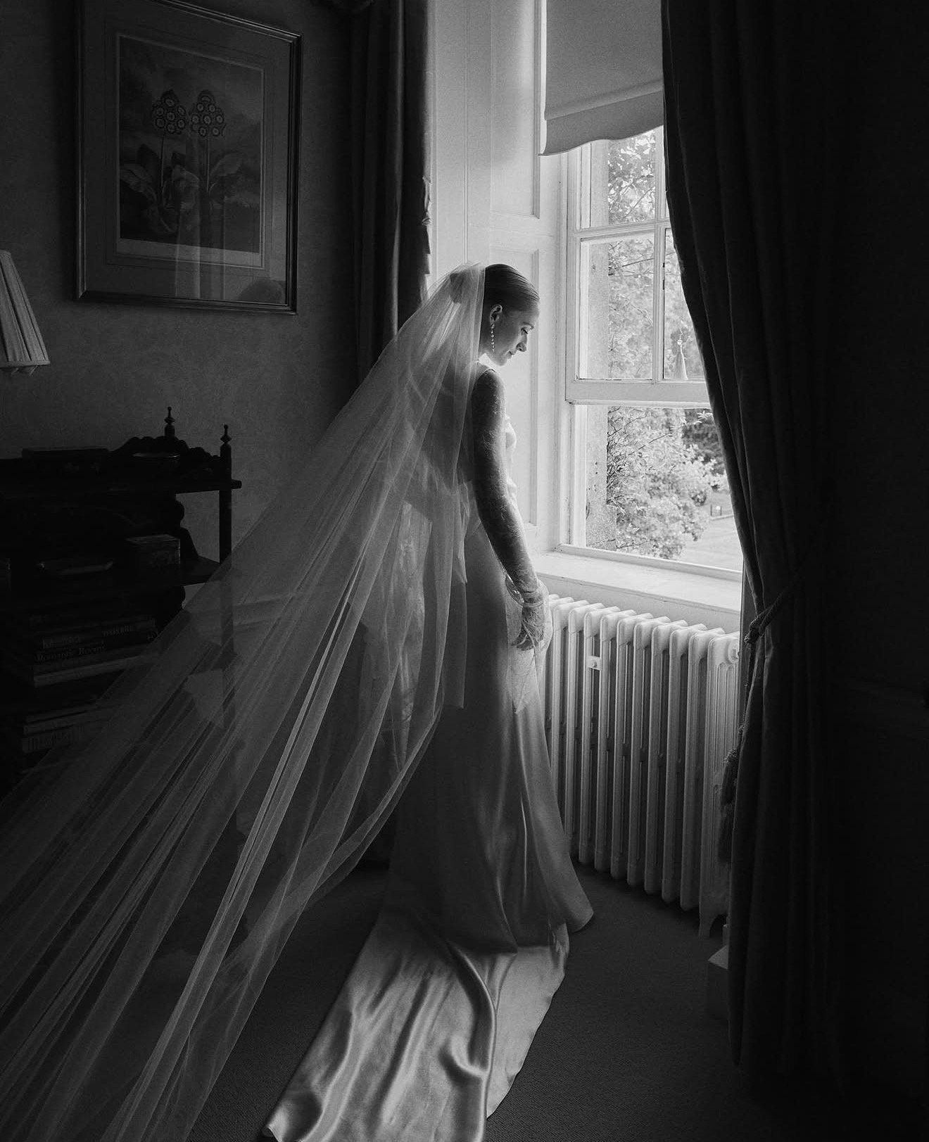 Magnolia Plain Veil