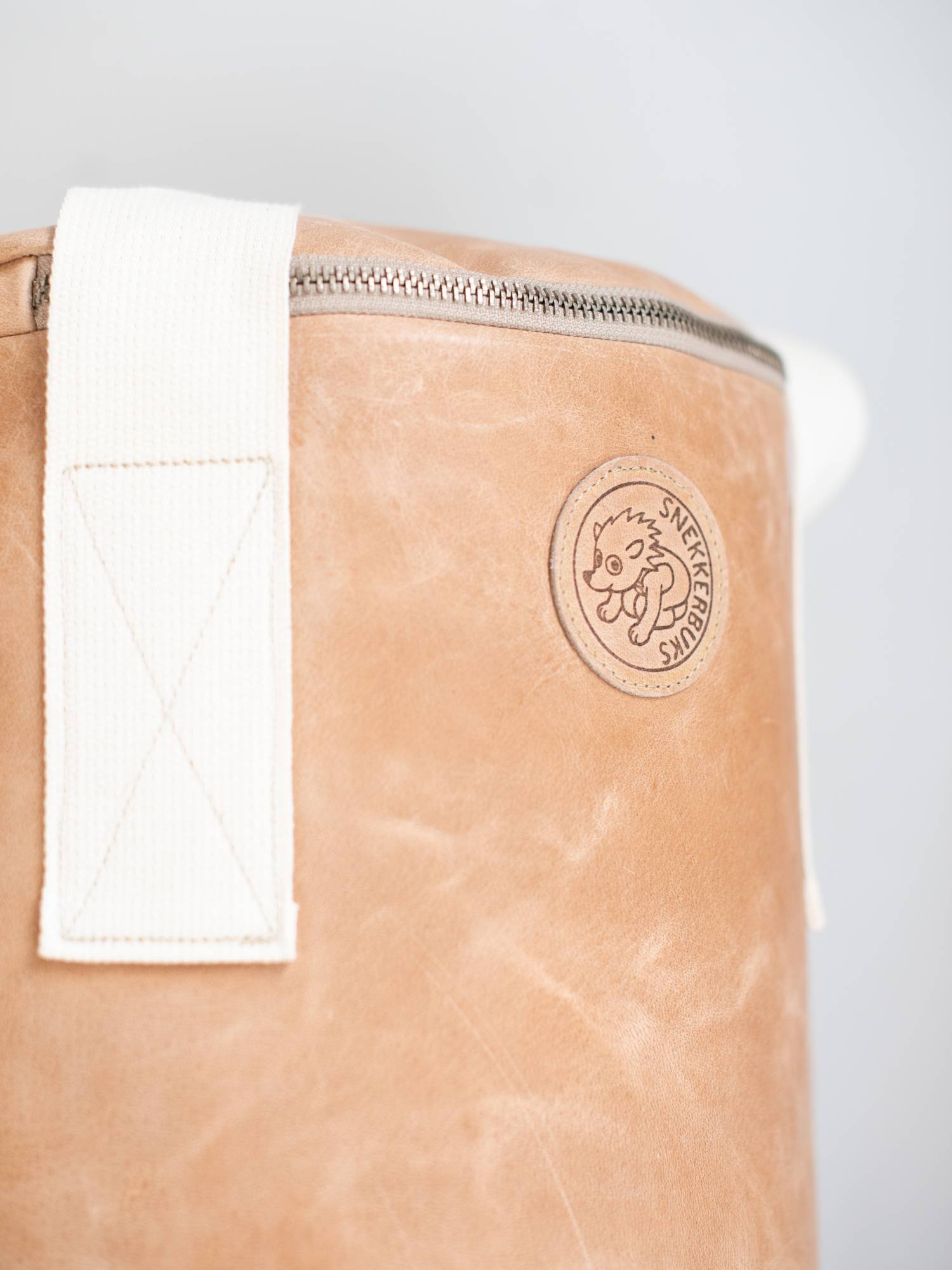 Leather Punching Bag 'Cognac'
