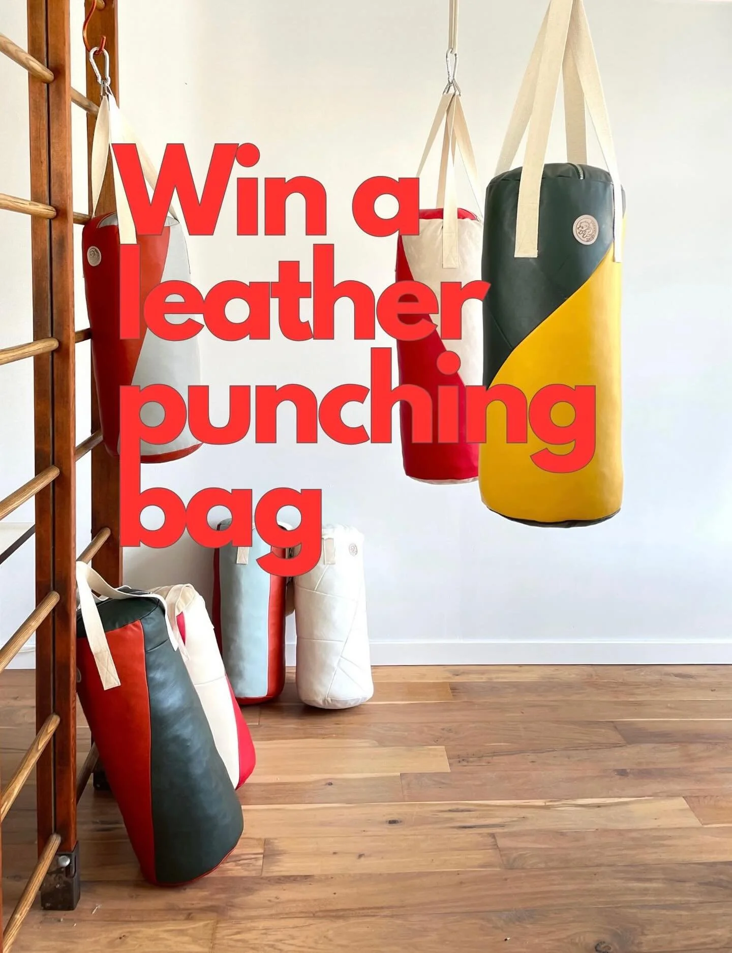 Easter Giveaway: Win a Punching Bag! 🥊🐣

We value high-quality craftsmanship, and as a great Easter gift, we’re giving away a children’s leather punching bag! 
Sustainably made and stylishly designed—a real highlight for any child’s room!

👉 S