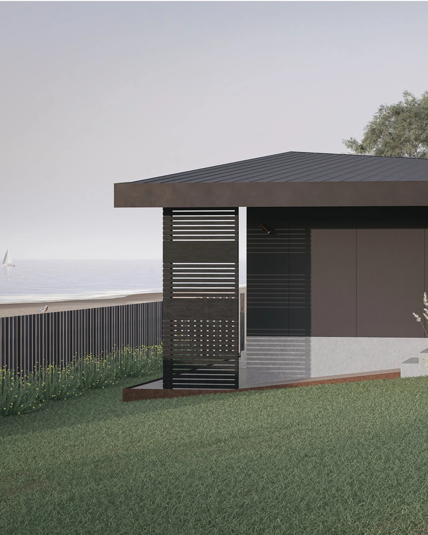 Facade Visual - Butterfly House, Bombo Beach.
Congratulations to our designer Katie for forming a beautiful and biophilic overflow living space for our wonderful clients 🍃 We can’t wait to build this special guest house!
#purposebuilddesign