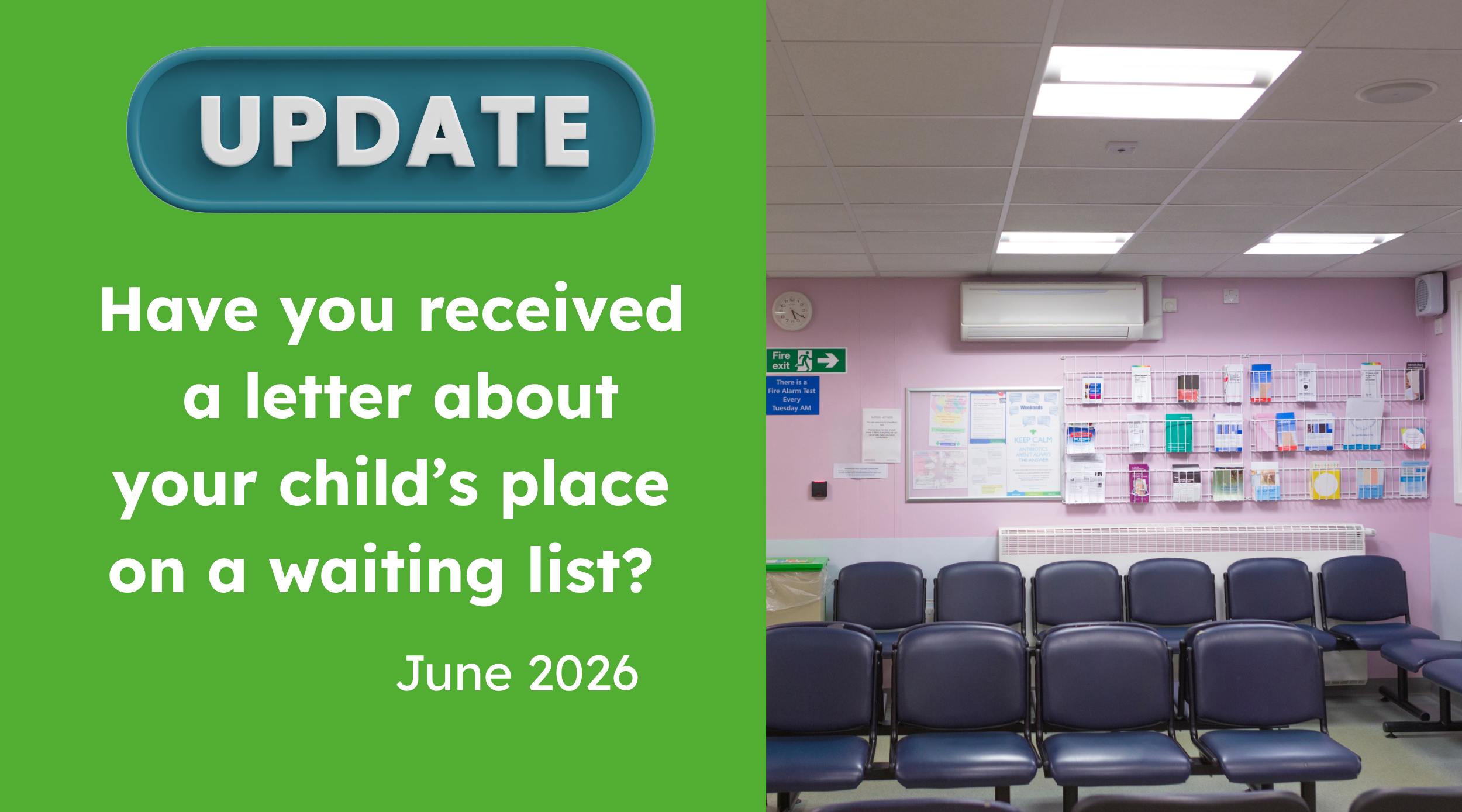 Important Changes to Autism and ADHD Waiting Lists – Information for Families&nbsp;