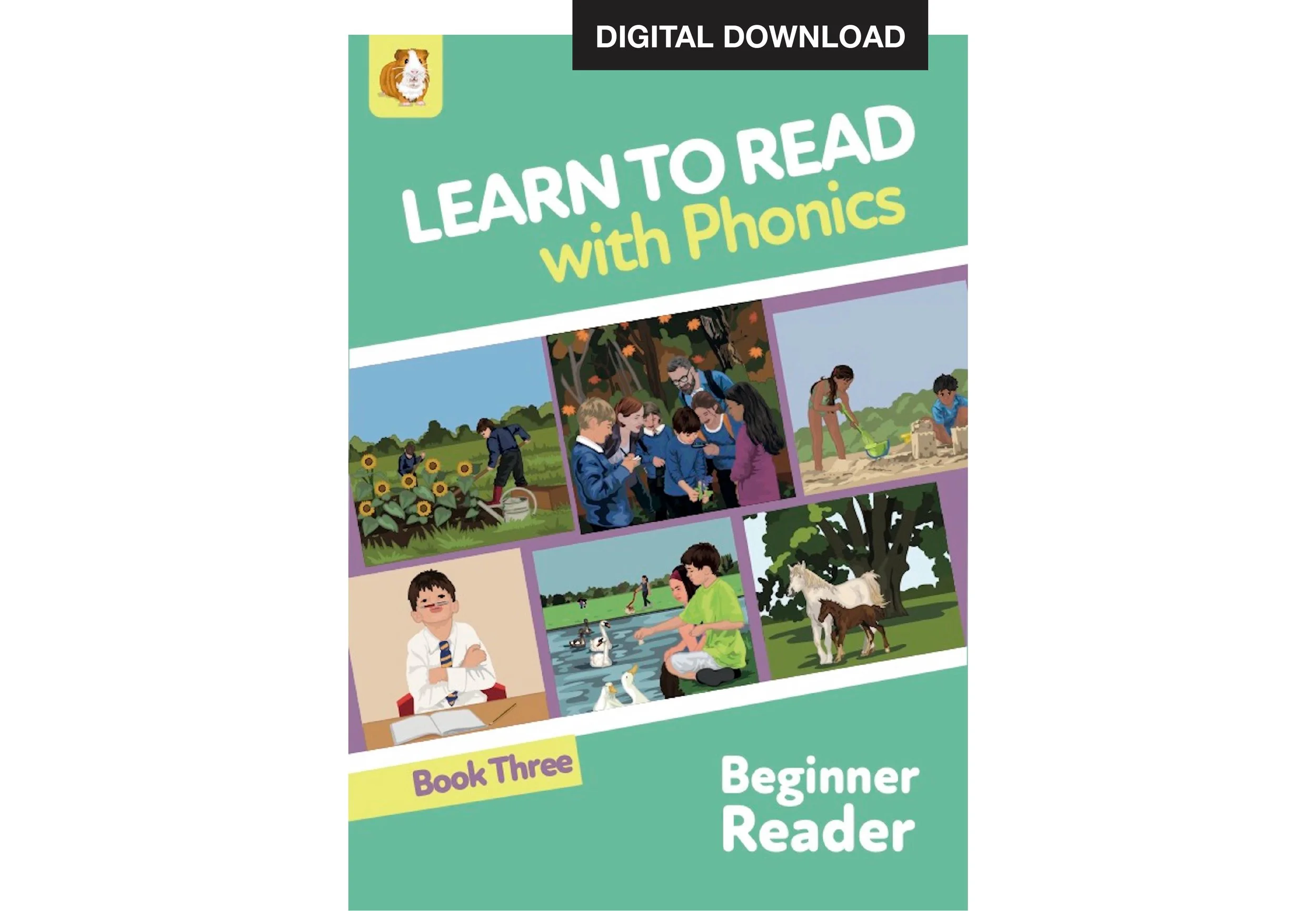 5. Learn To Read With Phonics | Beginner Reader Book 3 | Digital Download