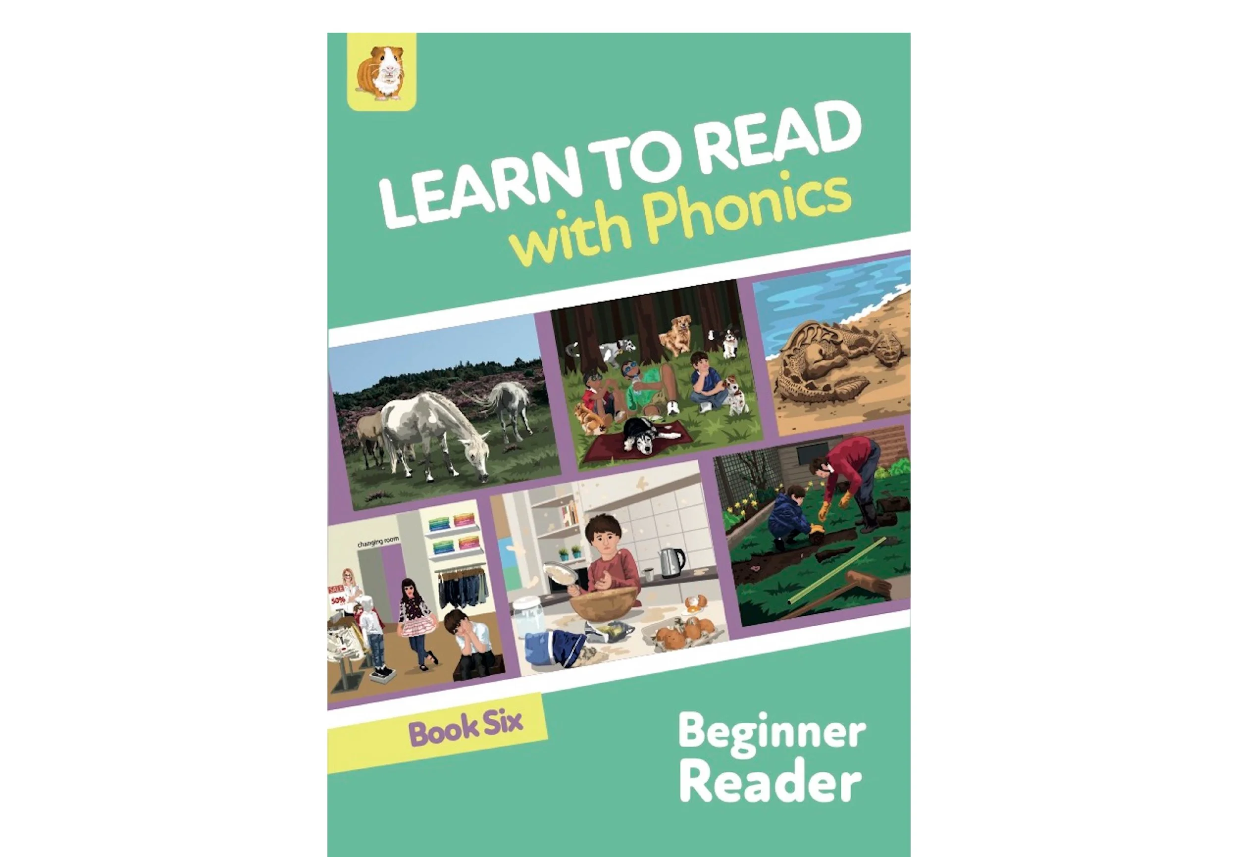 8. Learn to Read with Phonics | Beginner Reader Book 6 | Print Book