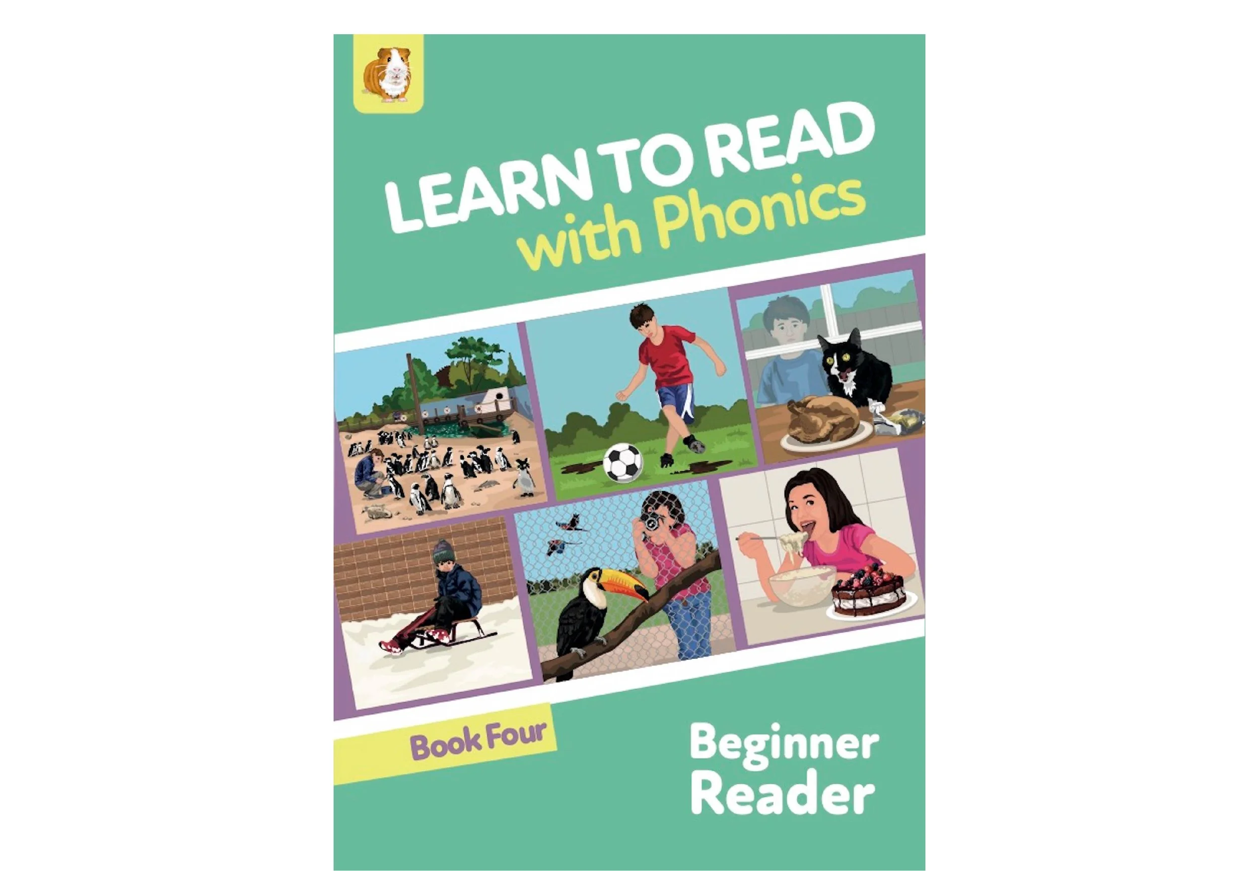 6. Learn to Read with Phonics | Beginner Reader Book 4 | Print Book