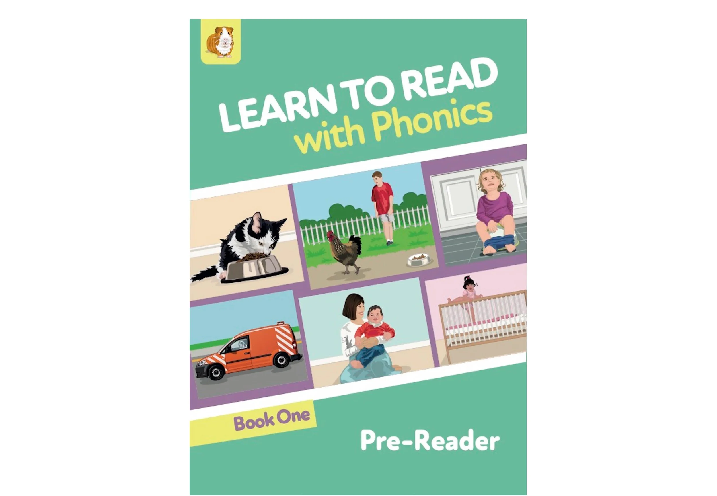 1. Learn to Read with Phonics | Pre-Reader Book 1 | Print Book
