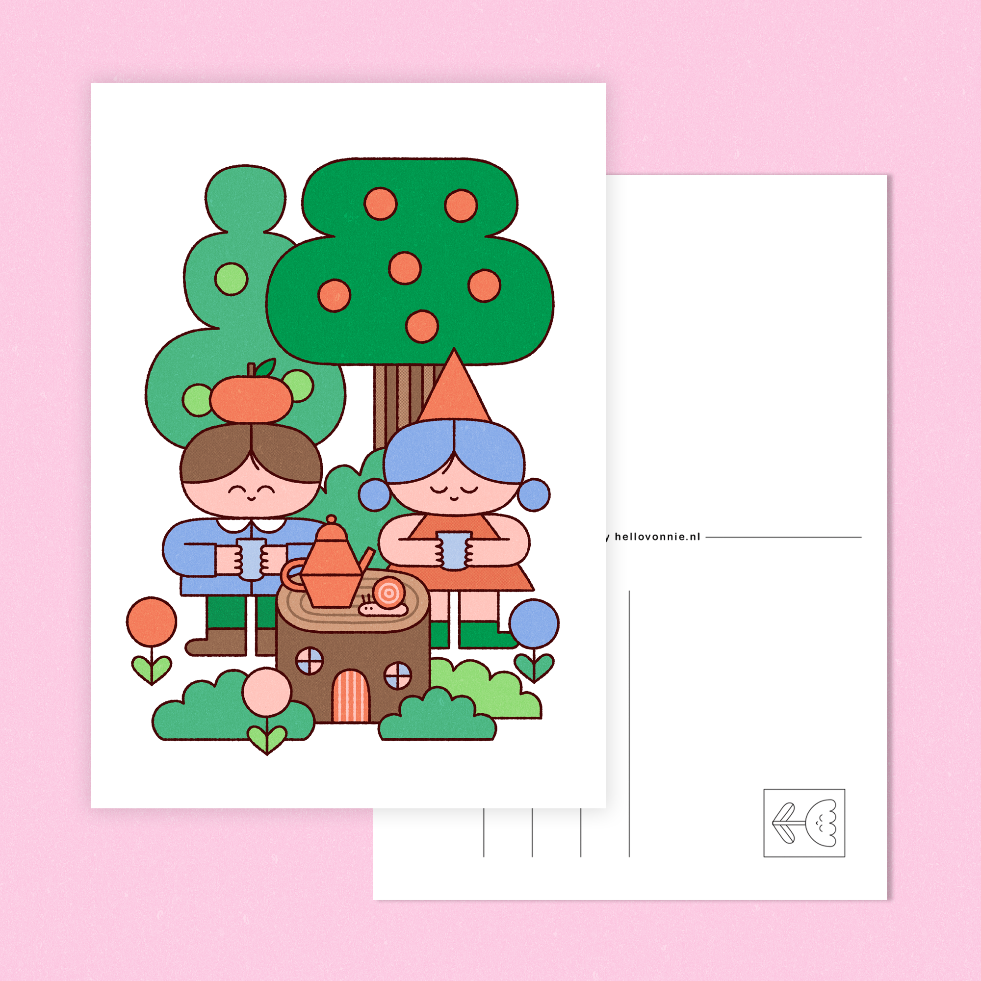 hello vonnie - woodland tea party - 03.png