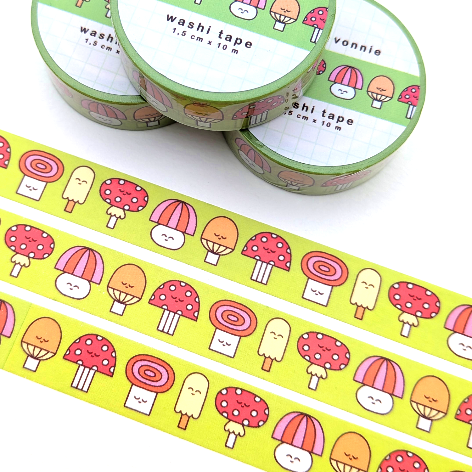 mushroom washi tape