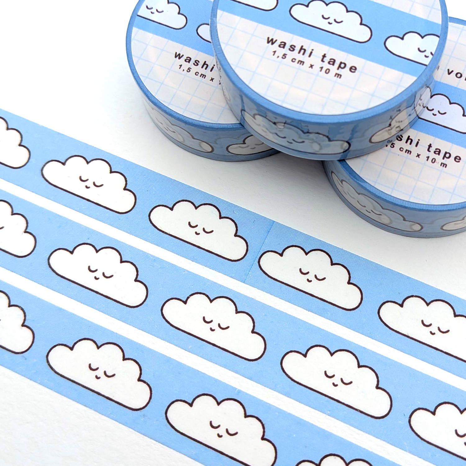 cloud washi tape