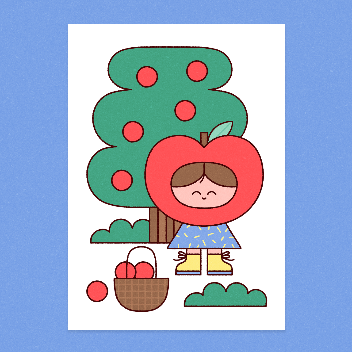 hello vonnie - apple girl - card - 01.png