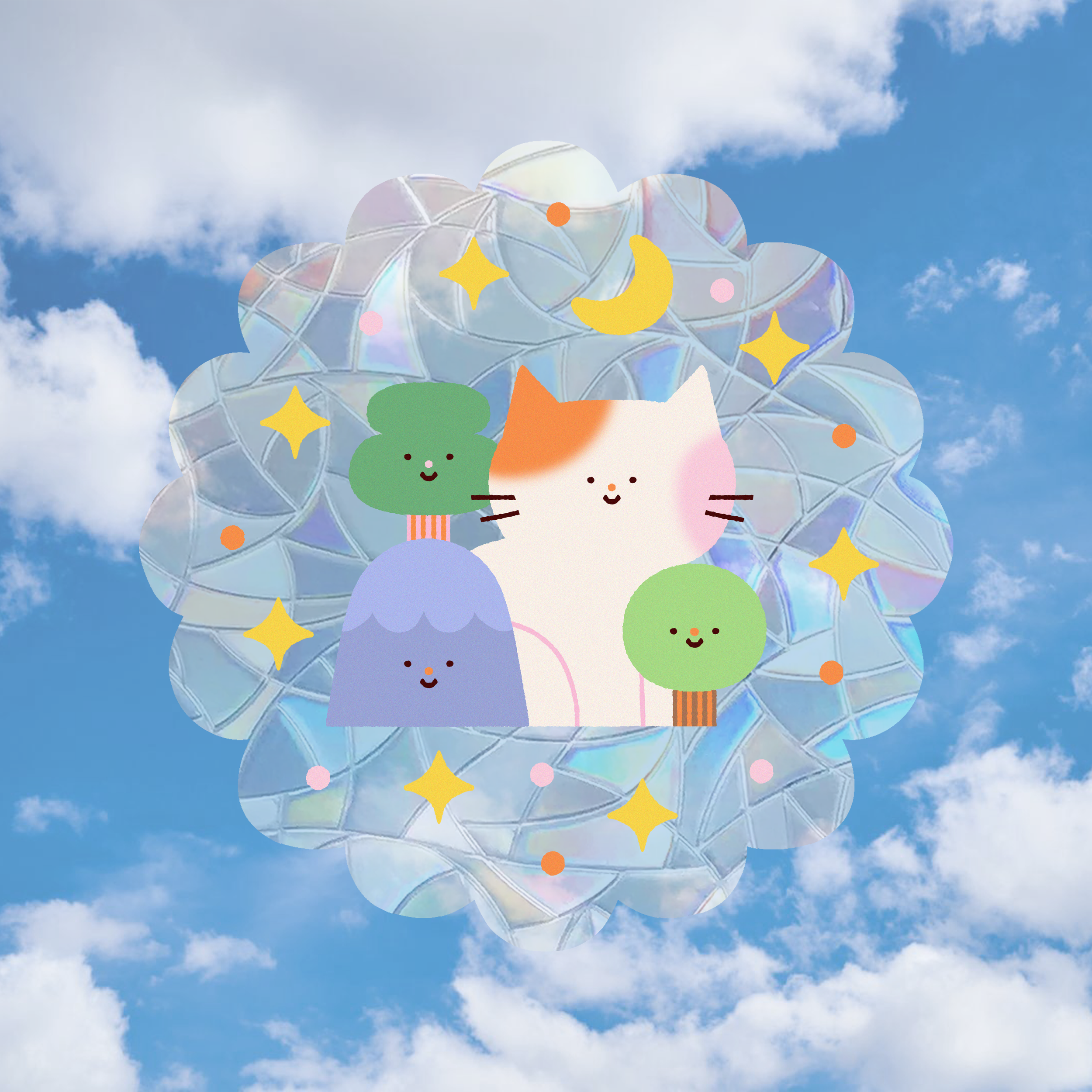 hello_vonnie_suncatcher_sticker_cat_mountain.png