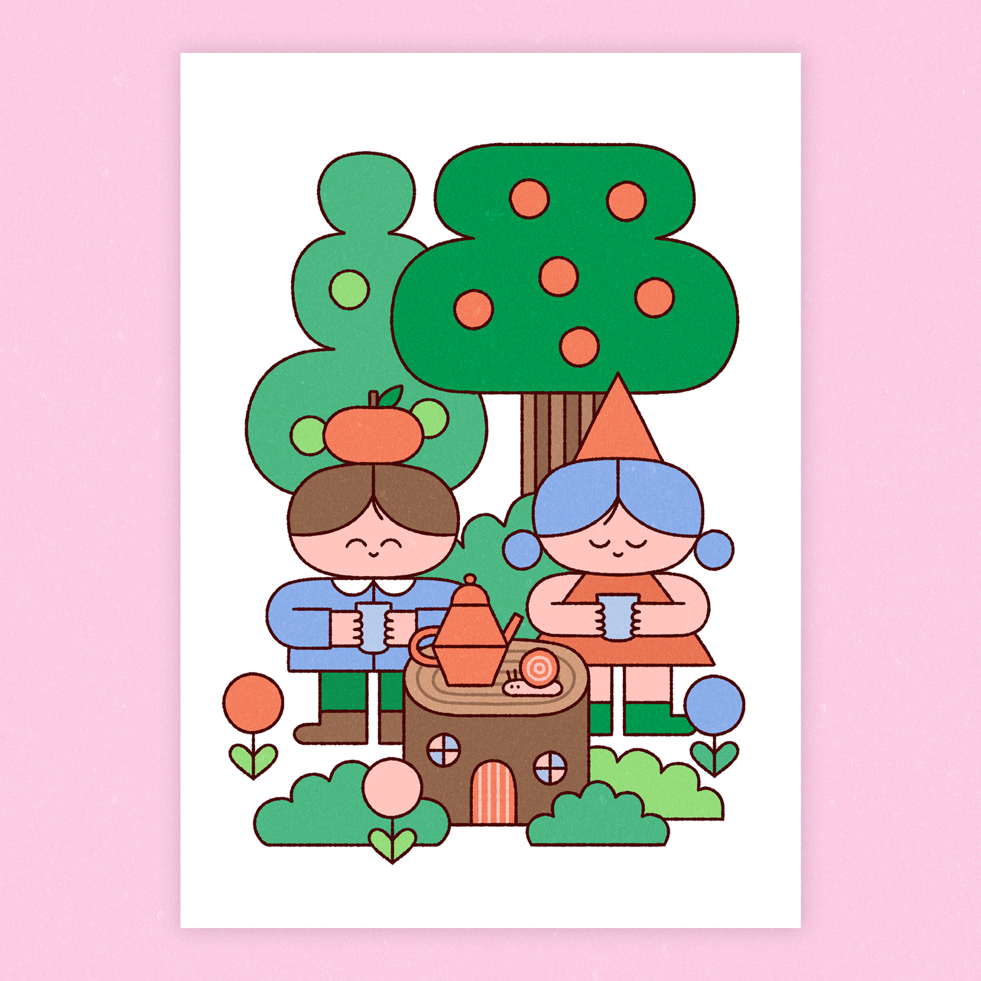 hello vonnie - woodland tea party - 01.png