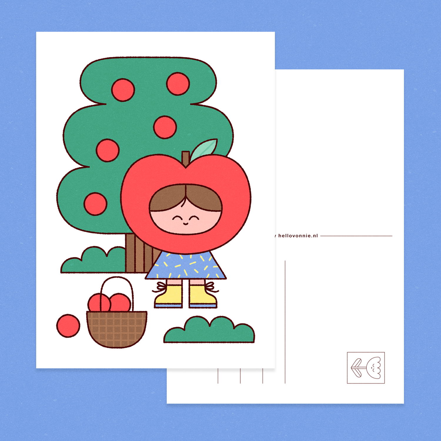 hello vonnie - apple girl - card - 02.png