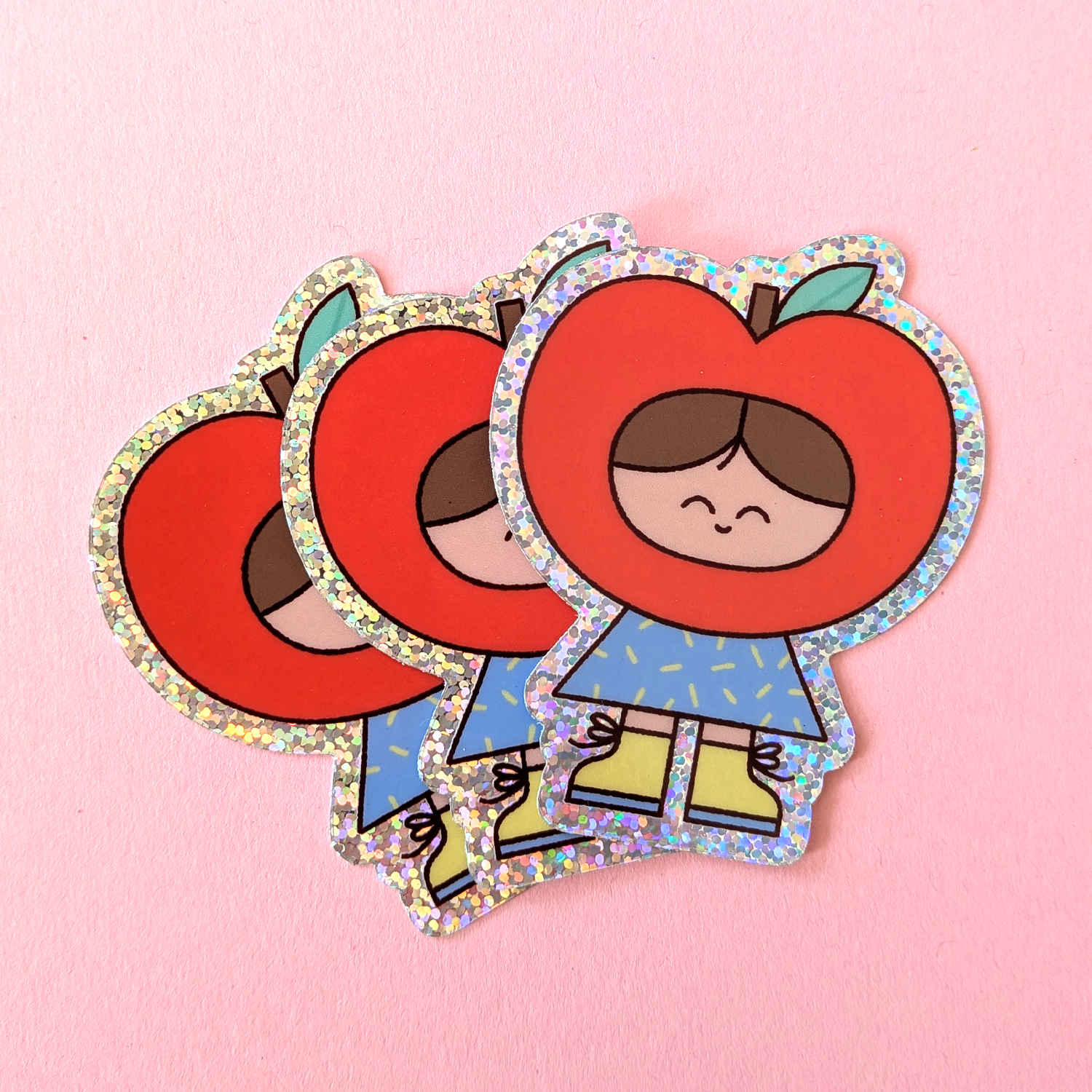 hello_vonnie_apple_girl_glitter_sticker_02.png