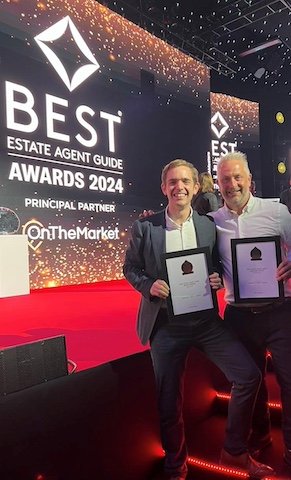 Verity Frearson Scoop Gold at the Best Estate Agent Guide Awards ...