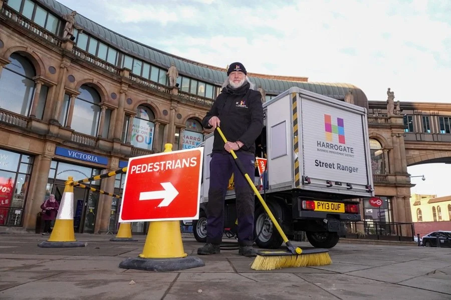 Harrogate BID Street Ranger takes on grime fighting role