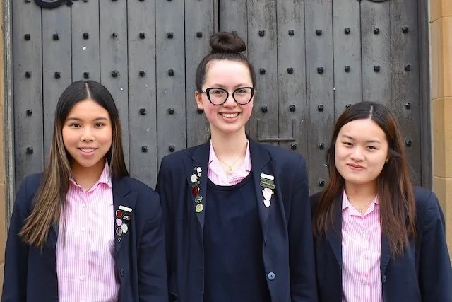 Ryanna Sin, Reewa Bennett and Eunice Leung's project shone a spotlight on improving living conditions in Sub-Saharan countries.JPG