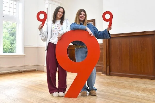 Rose and Tilly celebrate their fantastic GCSE grades.jpg
