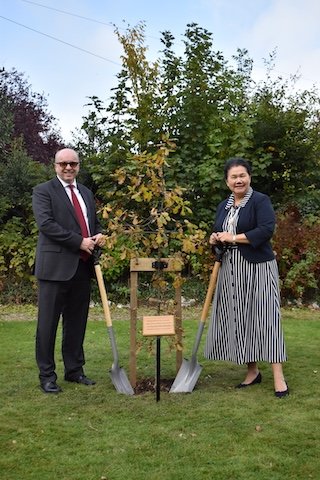 Head of Duchy College Prep, Mr James Savile, and Duchy College Principal, Mrs Joanna Fox.JPG