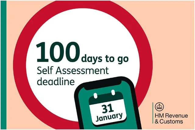 Self Assessment Deadline Incoming – 100 Days to Go