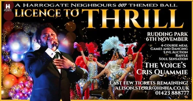Last few tickets available for the Harrogate Neighbours ball