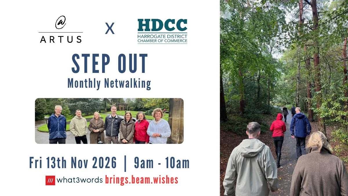 Fresh Air and Open Conversation: Step Out Netwalking Returns in November