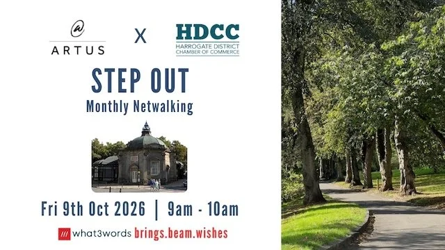 Harrogate Chamber Partners with Artus Digital to Launch Monthly 'Step Out' Netwalk