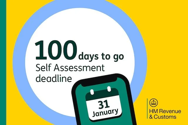 The Countdown Begins: Self Assessment Deadline Is 100 Days Away