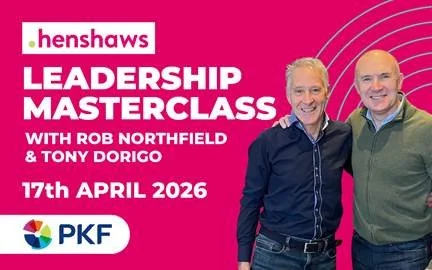 Henshaws Leadership Masterclass