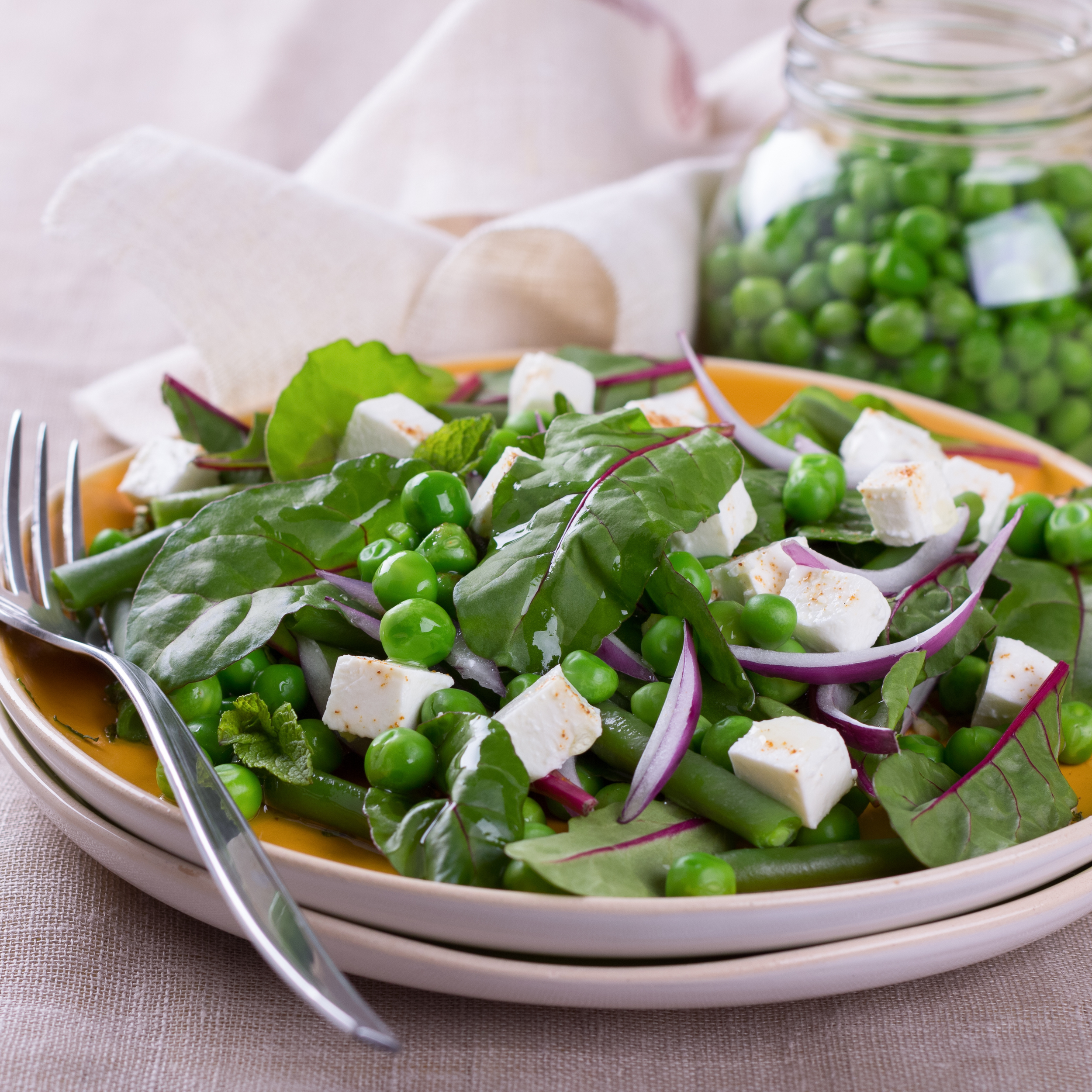 Pea, Mint &amp; Feta Salad