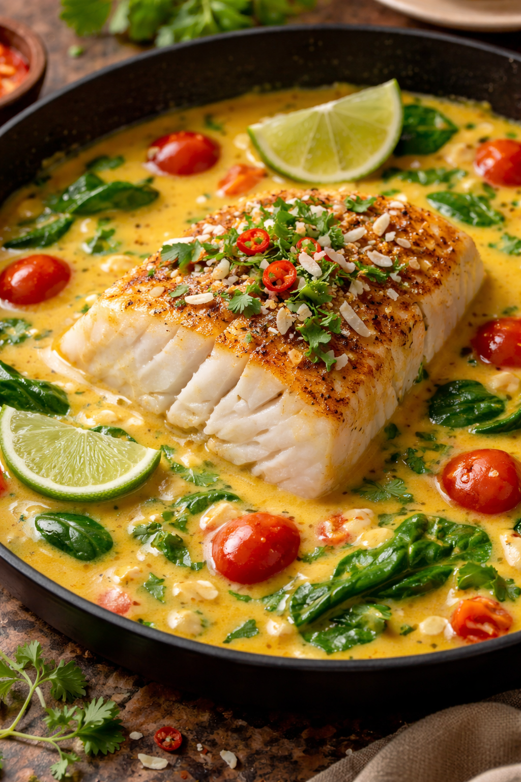 Coconut Cod Curry
