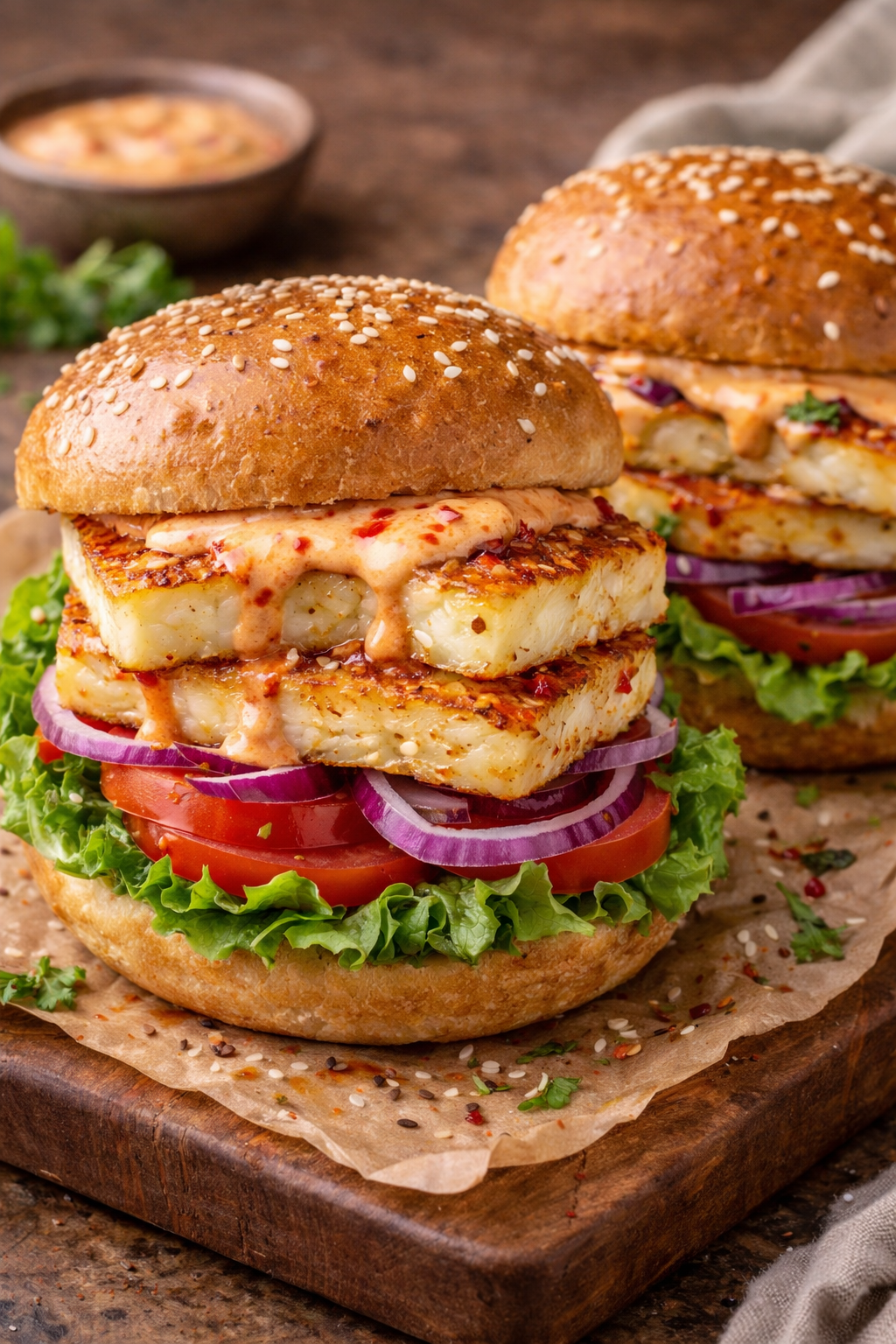 Halloumi Burger