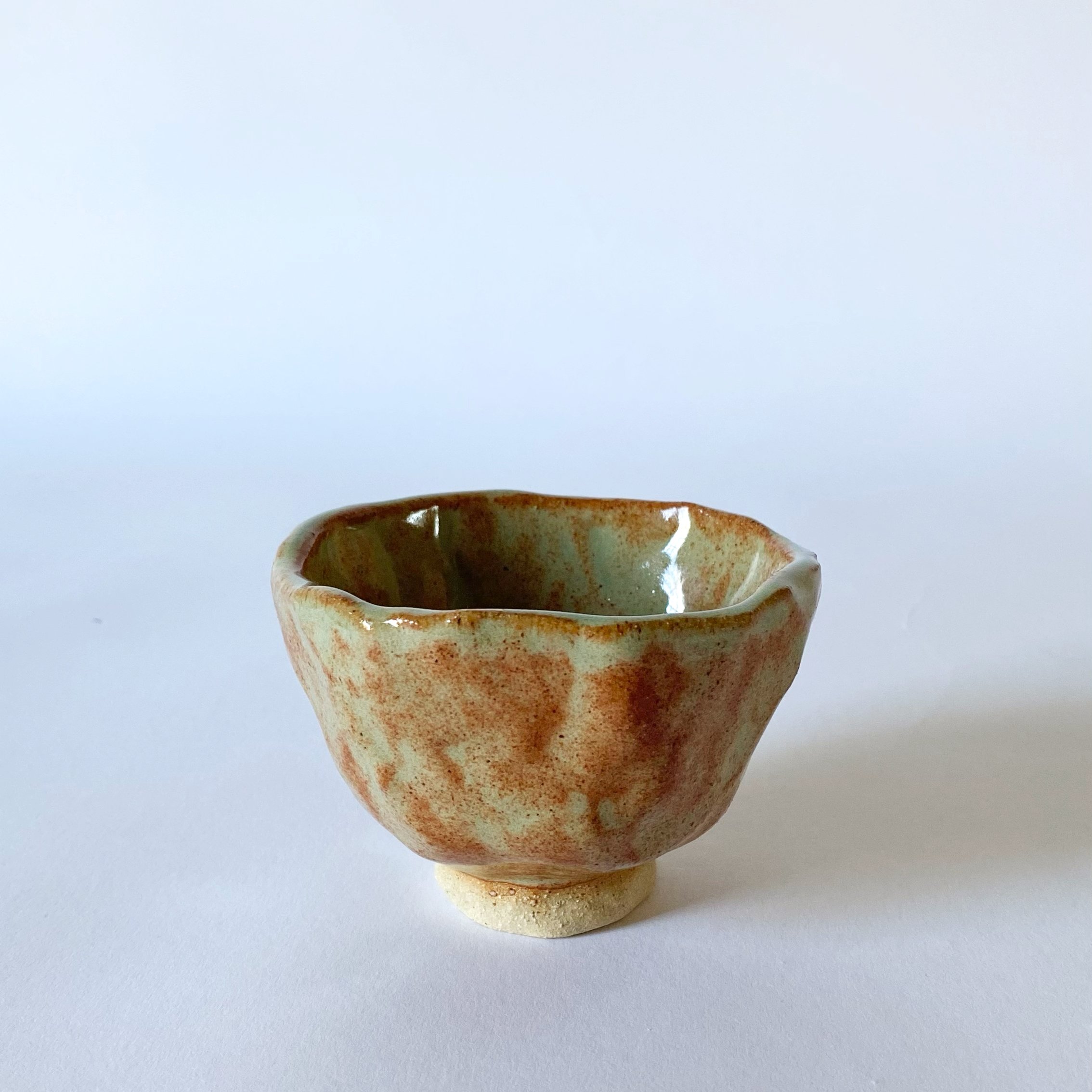 Wabi Sabi Trinket Dish w Foot