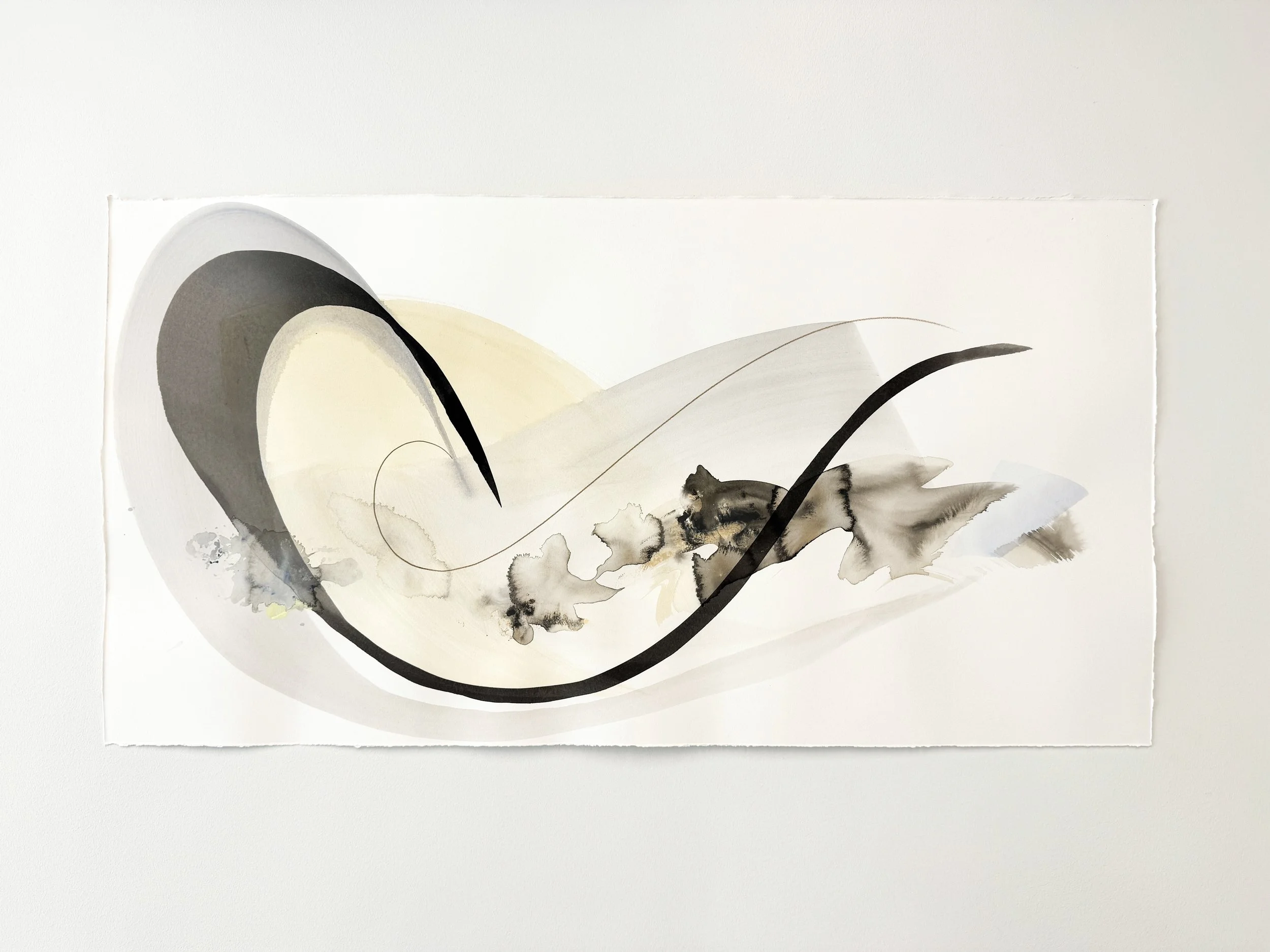 FORMIDABLE
Acrylic and pencil on paper
19.25 x 37.25 "
Laura Naples Studio