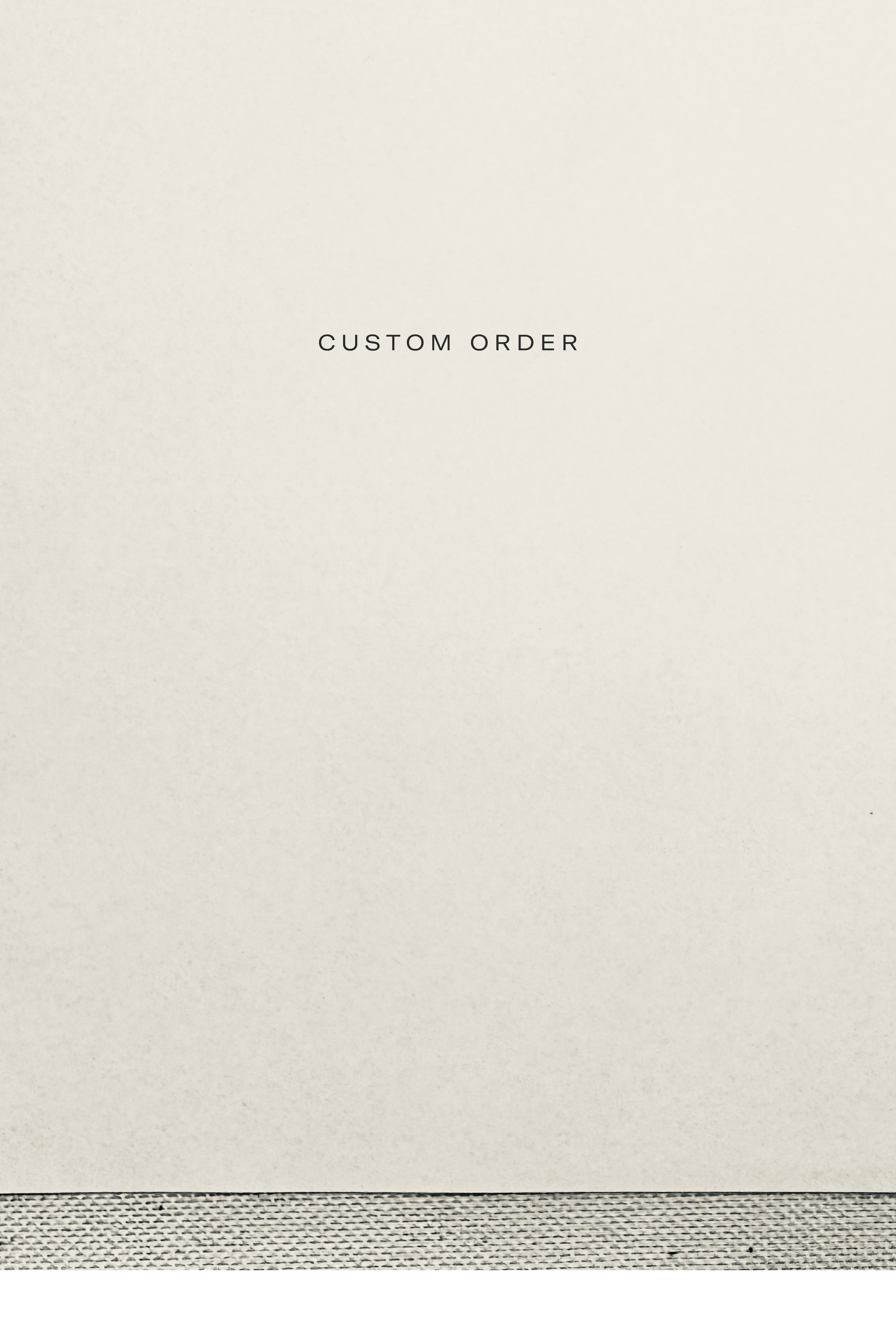 Custom order for Ashley Paul - balance