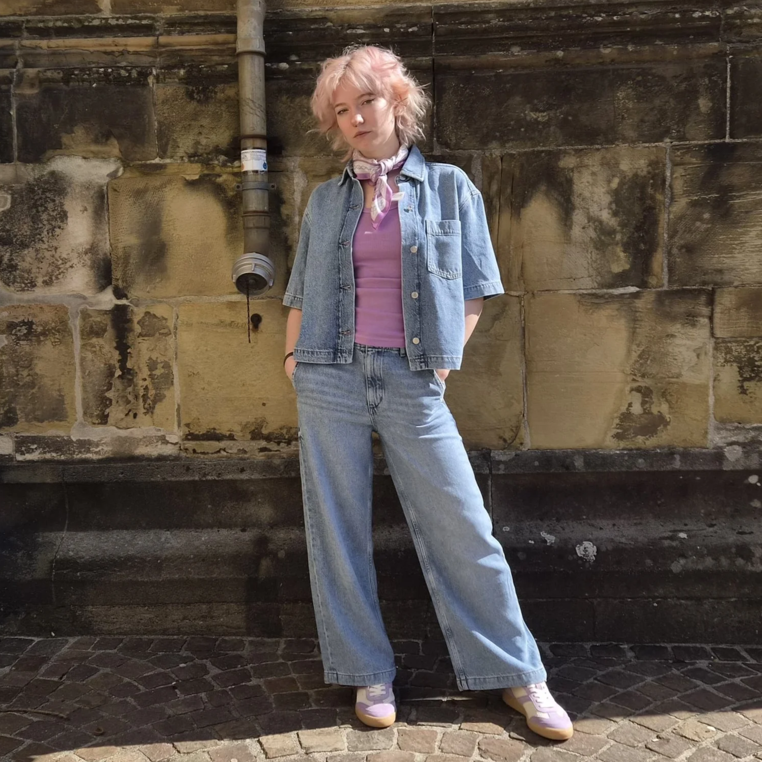 Marc O`Polo - JEANS MODEL LUMA WIDE AUS LYOCELL-LEINEN-BAUMWOLLE-MIX