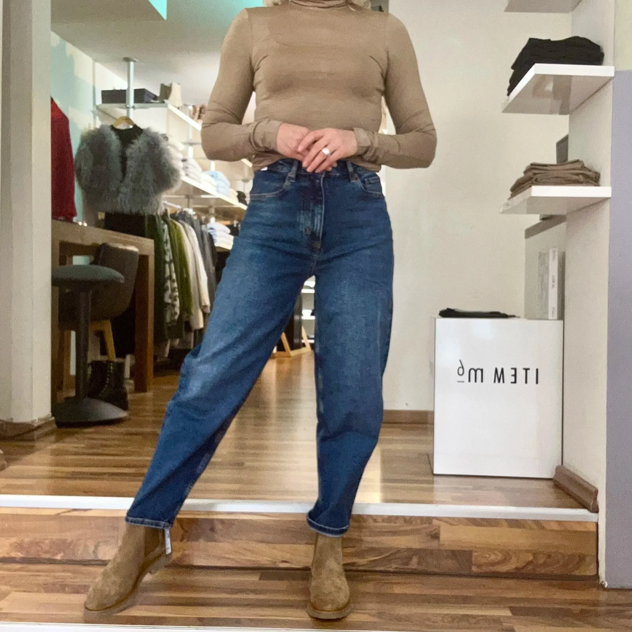Marc O`Polo - JEANS MODEL LARA BARREL CROPPED