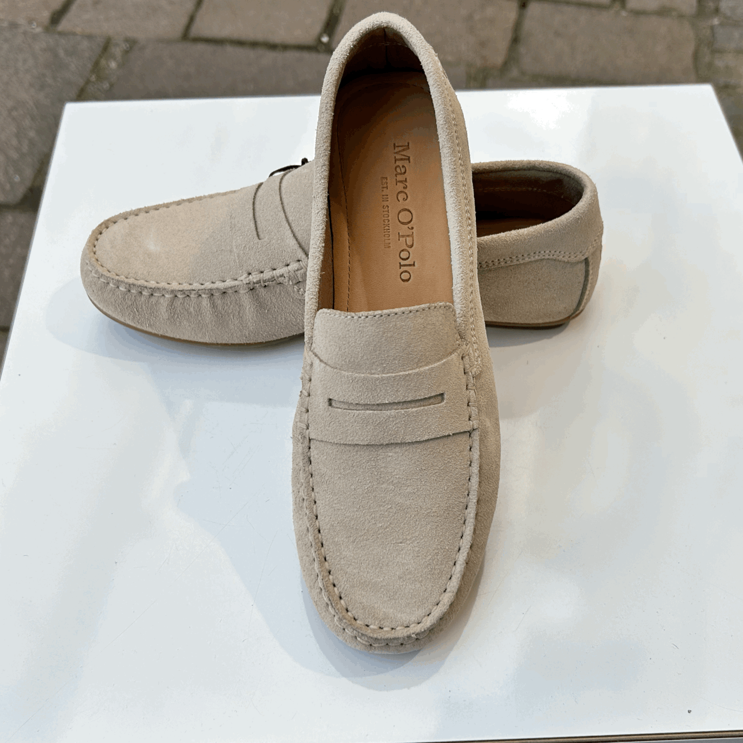 Marc O`Polo - MOKASSIN MODEL SELMA AUS VELOURS-RINDLEDER