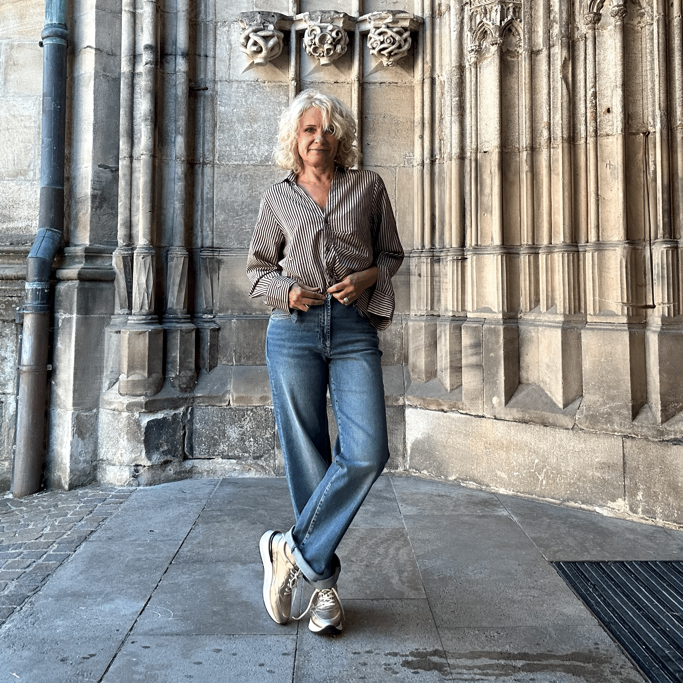 7 for all Mankind - STOVEPIPE STRAIGHT in Luxe Vintage