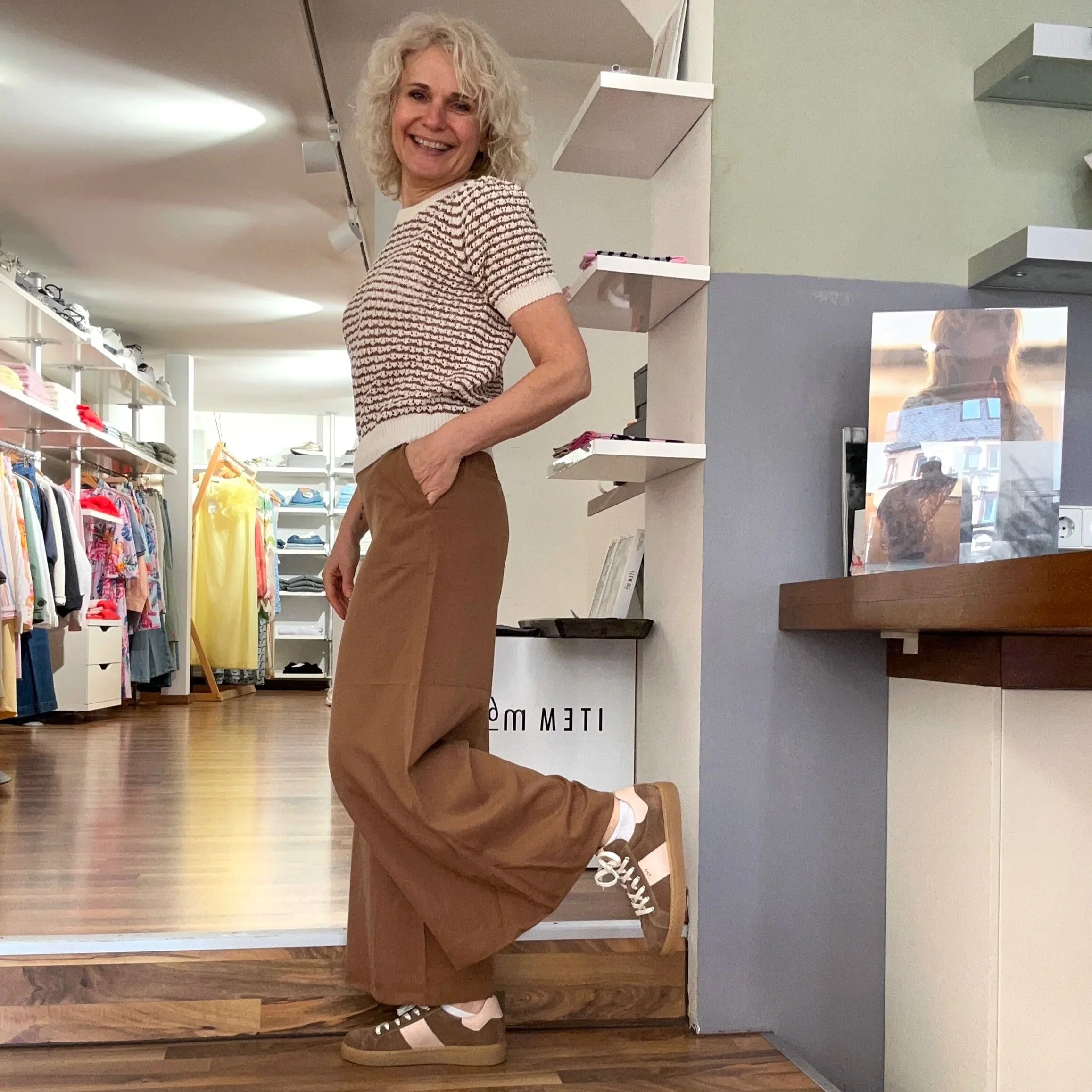 Marc O`'Polo - PULL-ON-CULOTTE WIDE AUS TENCEL™ LYOCELL