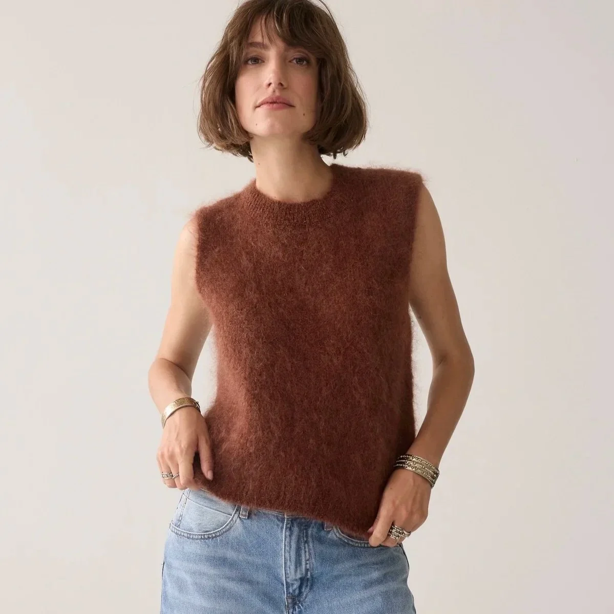 Summum - Spencer Kid Mohair - Pullunder