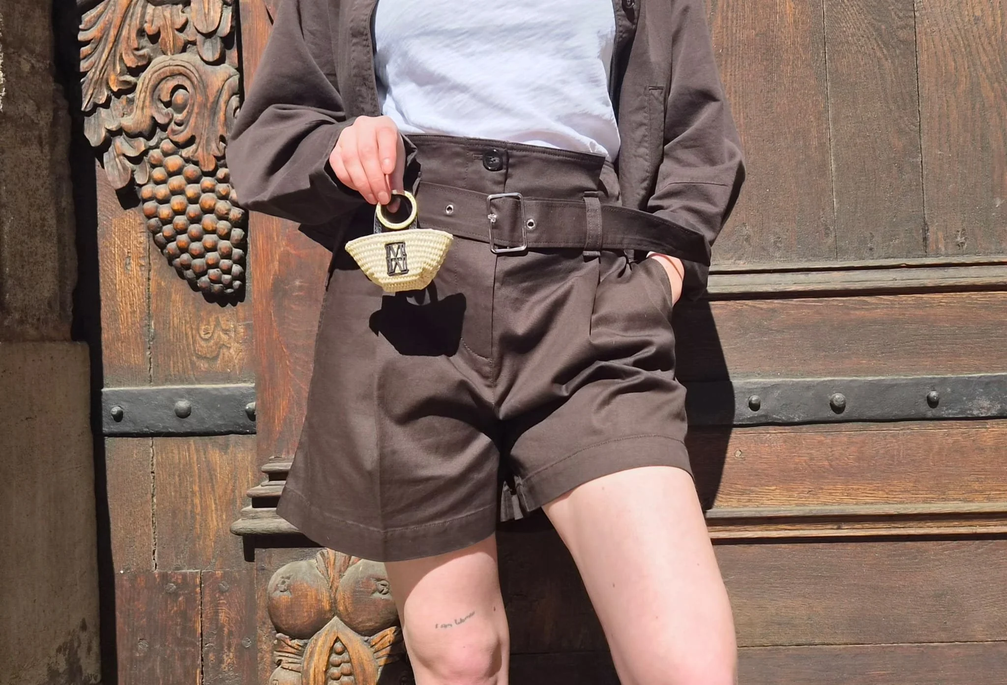 Marc O`Polo - PAPERBAG-SHORTS WIDE AUS BI-BAUMWOLLE-TENCEL™ LYOCELL-STRETCH