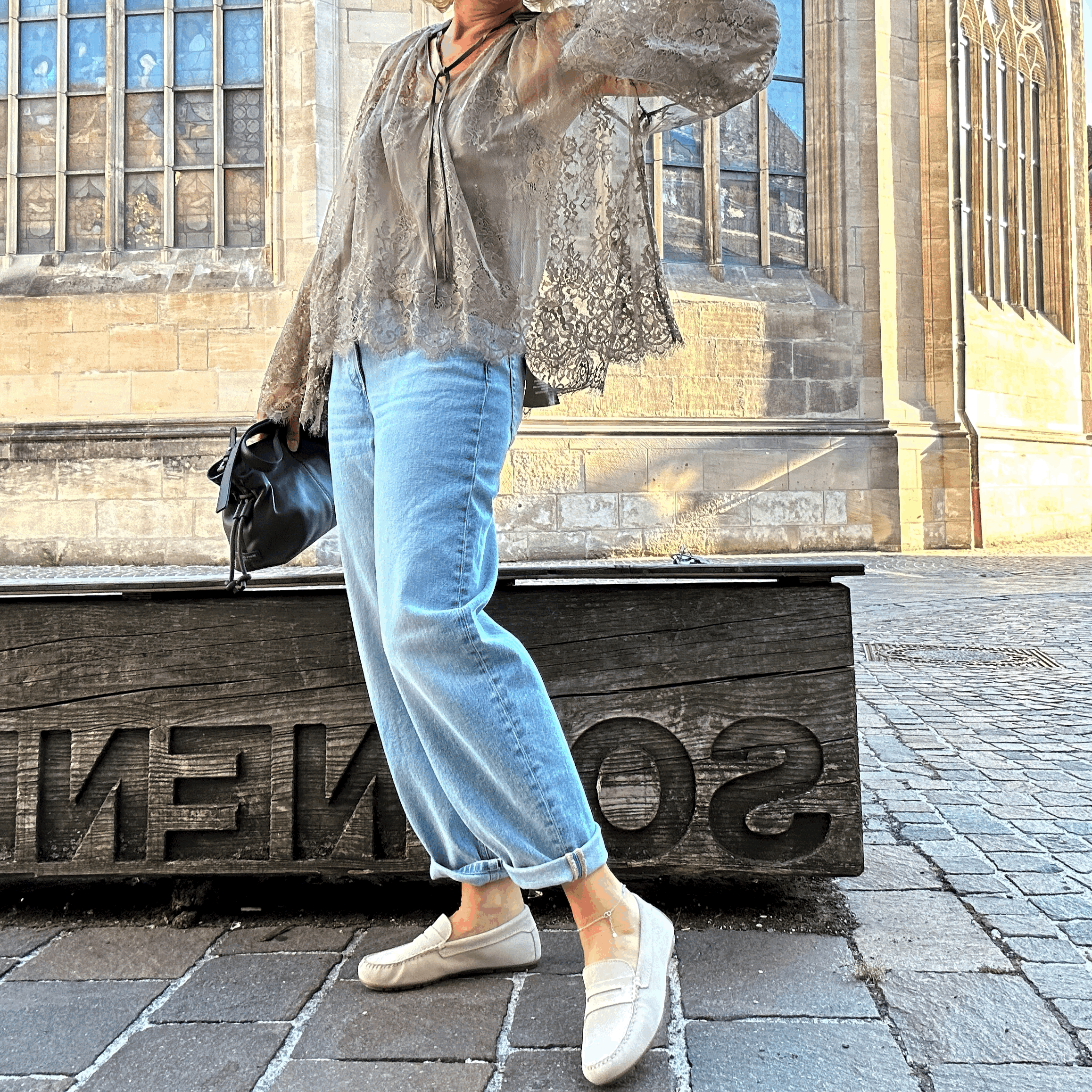 Marc O'Polo - JEANS MODEL LARA BARREL CROPPED MIT CIRCULOSE®