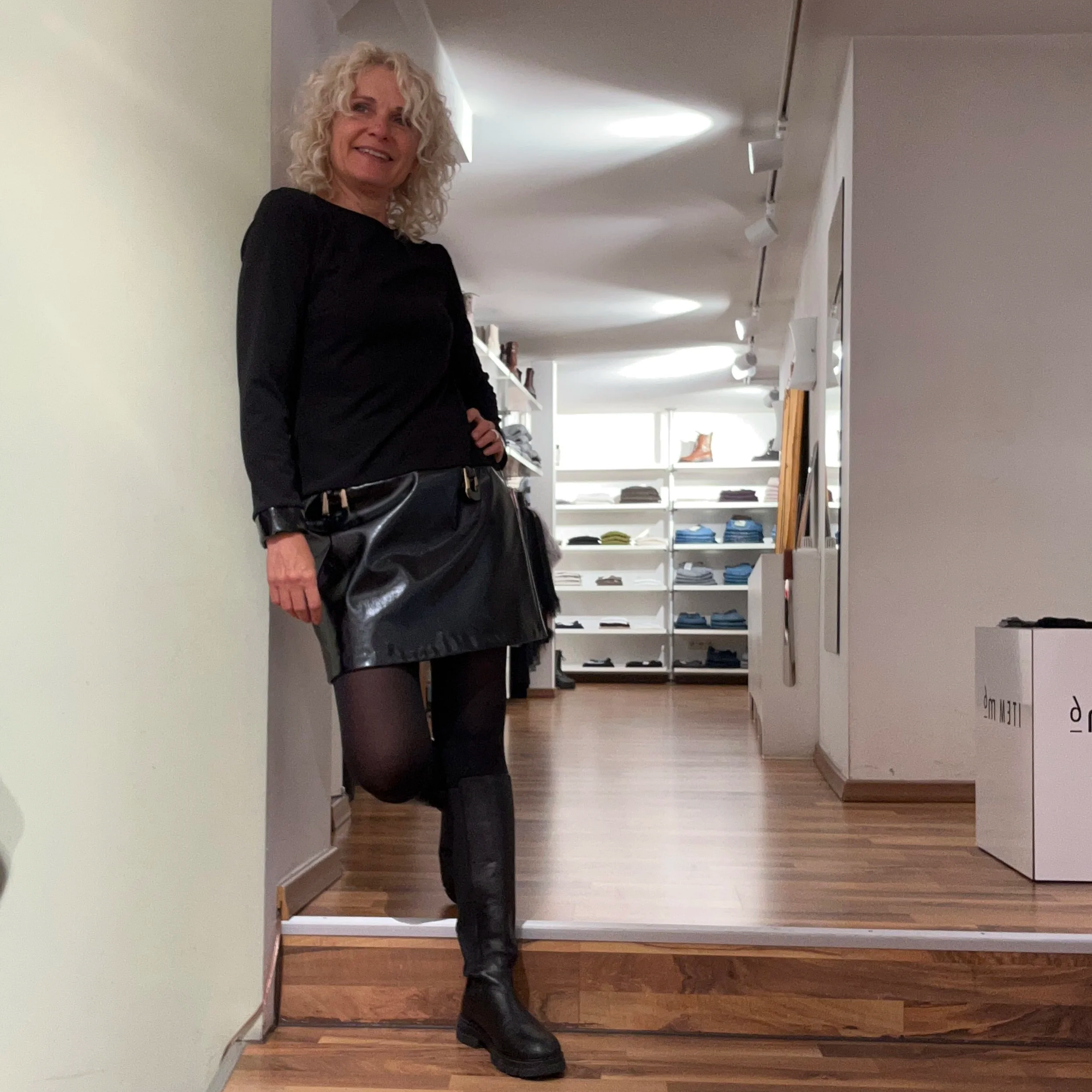 Ana Alcazar - A-Linien-Kleid Acini
