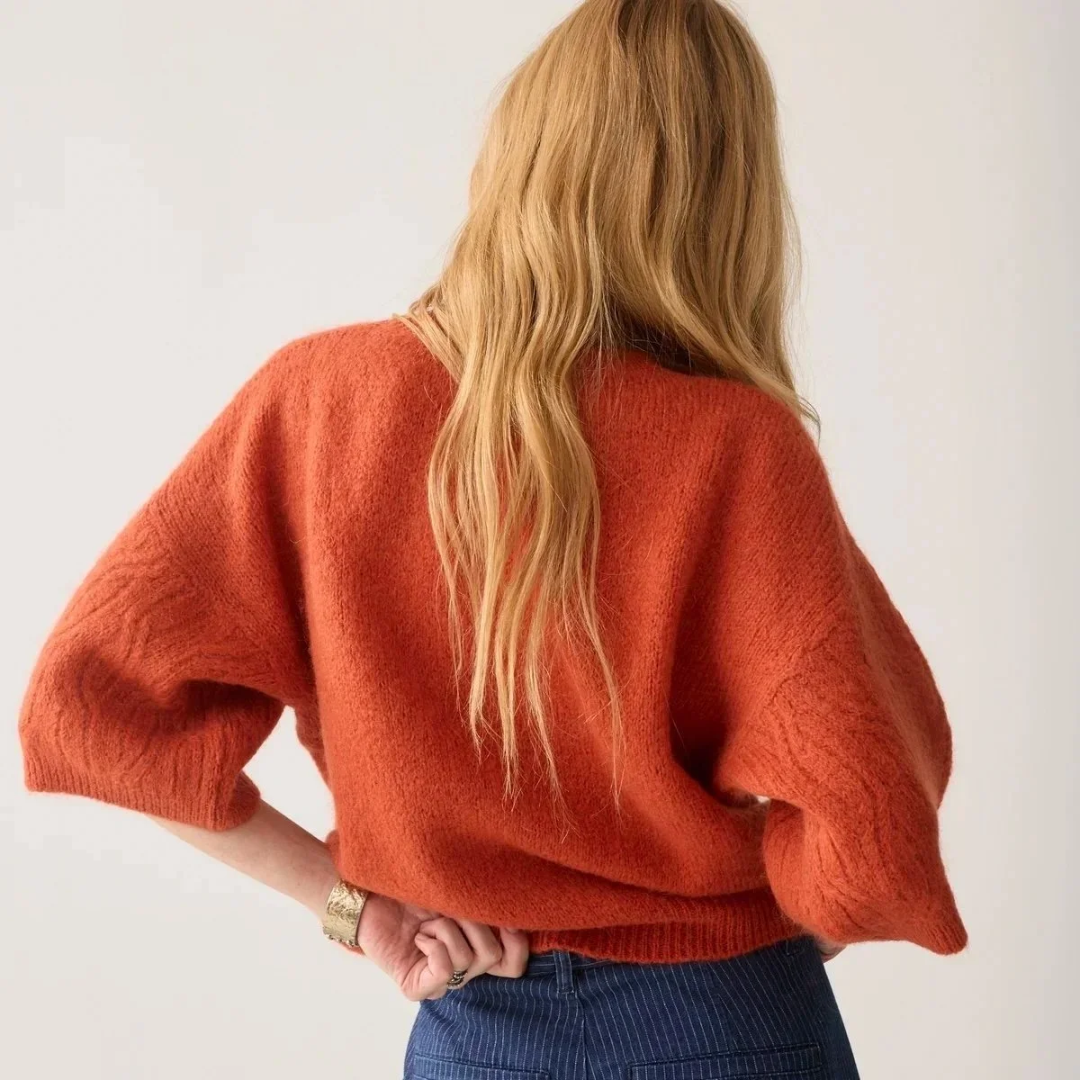 Summum - Boxy Pullover italienischer Mohairblend