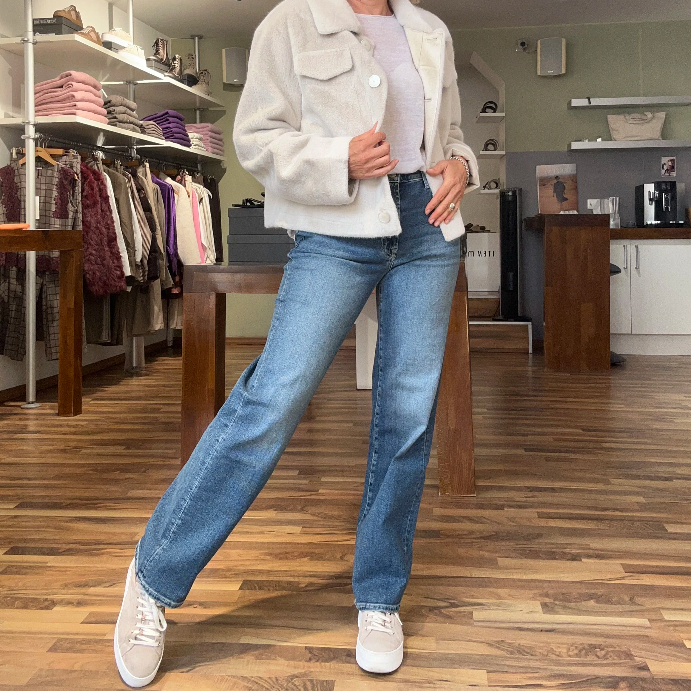 7 for all Mankind - STOVEPIPE STRAIGHT in Luxe Vintage