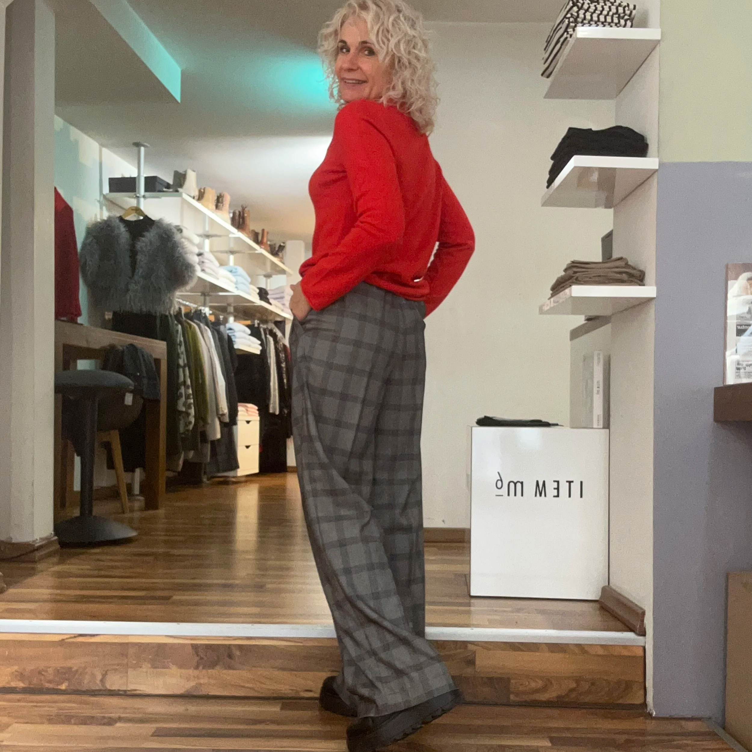 Summum - WEITE HOSE KARIERT