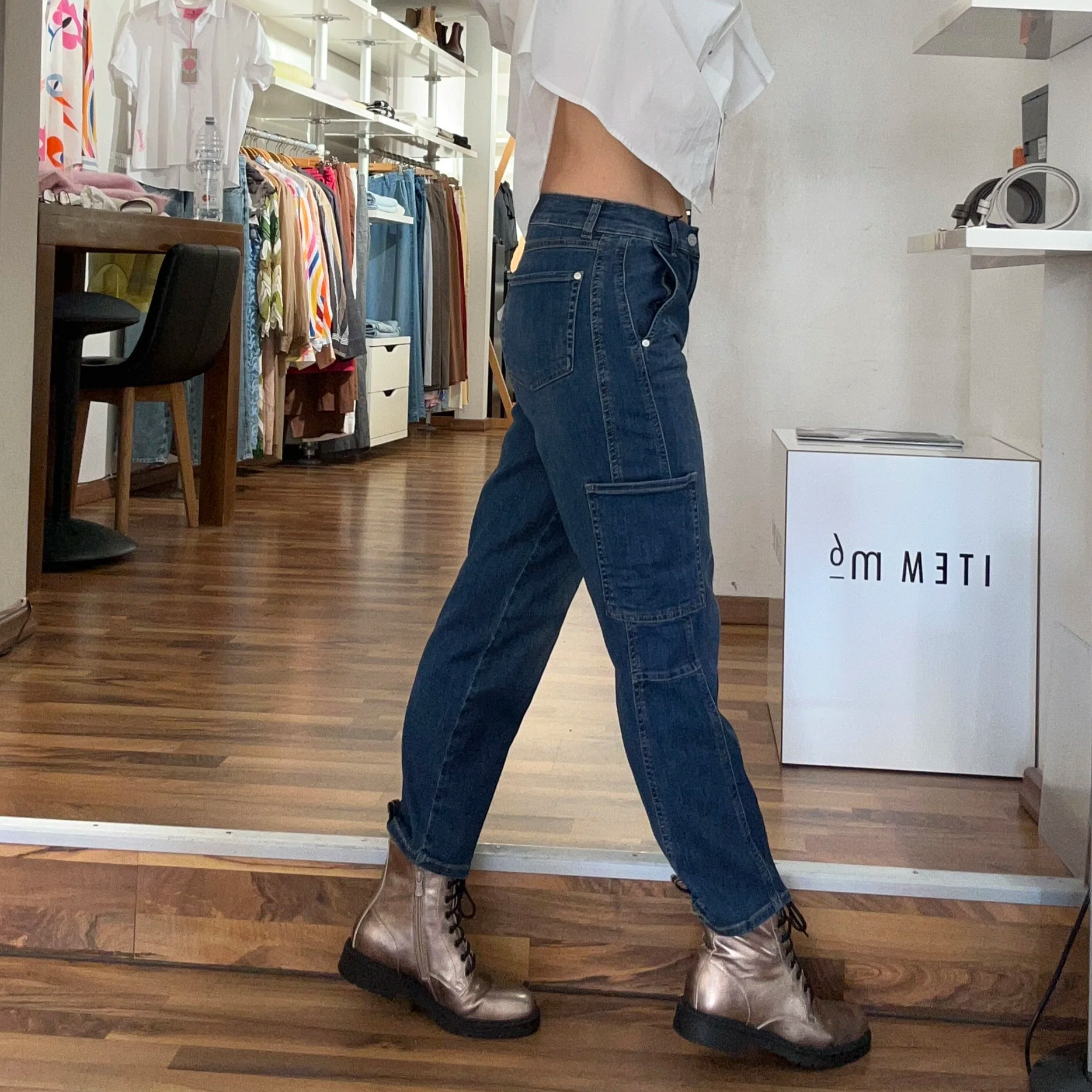 Angels - Barrel-Jeans Evy Cargo